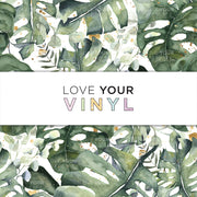 Palm Leaves Patterned Vinyl LYV_1170